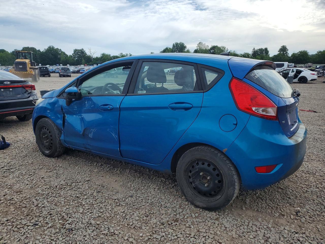2013 Ford Fiesta Se Blue vin: 3FADP4EJXDM155699