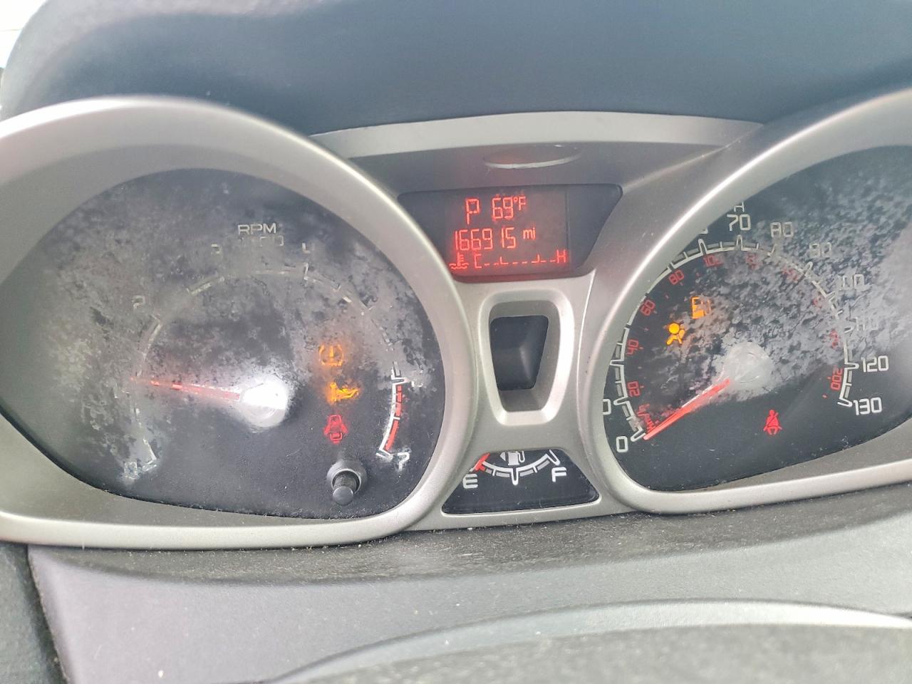 2013 Ford Fiesta Se Blue vin: 3FADP4EJXDM155699