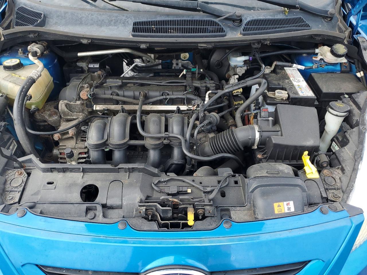 2013 Ford Fiesta Se Blue vin: 3FADP4EJXDM155699