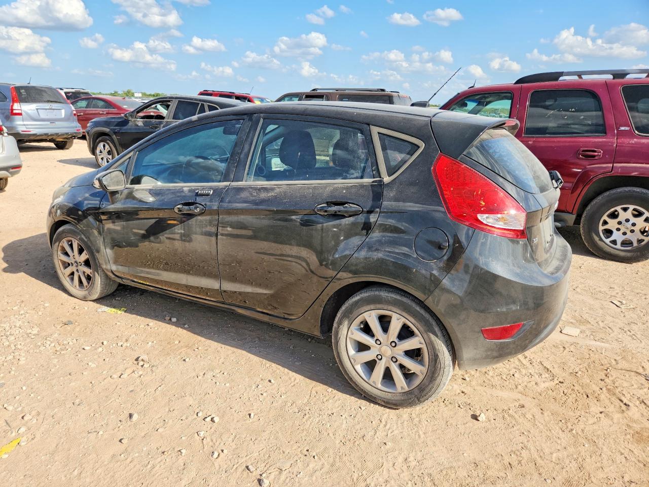 2013 Ford Fiesta Se Black vin: 3FADP4EJXDM158781