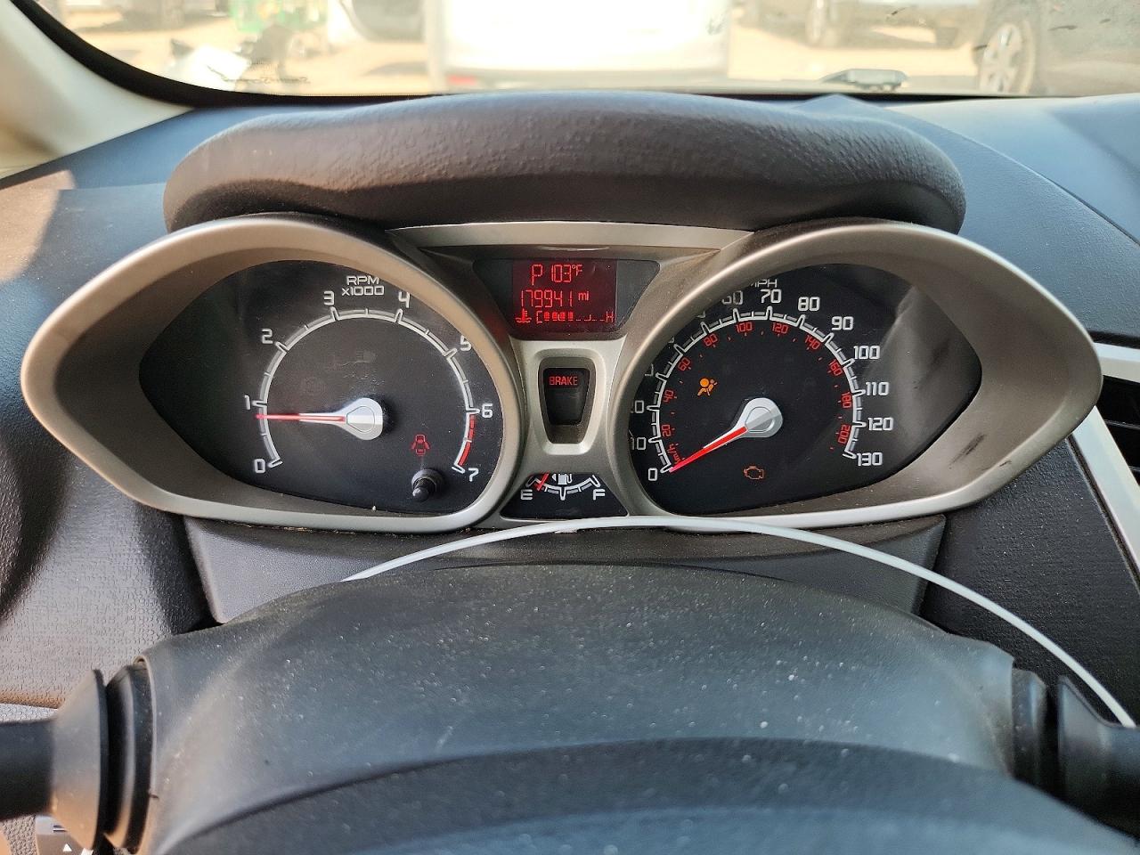 2013 Ford Fiesta Se Black vin: 3FADP4EJXDM158781