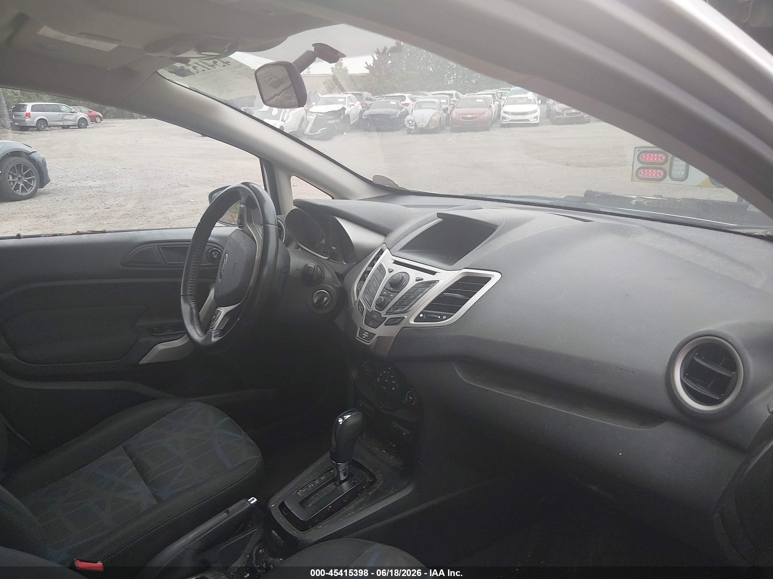 2013 Ford Fiesta Se Silver vin: 3FADP4EJXDM164337