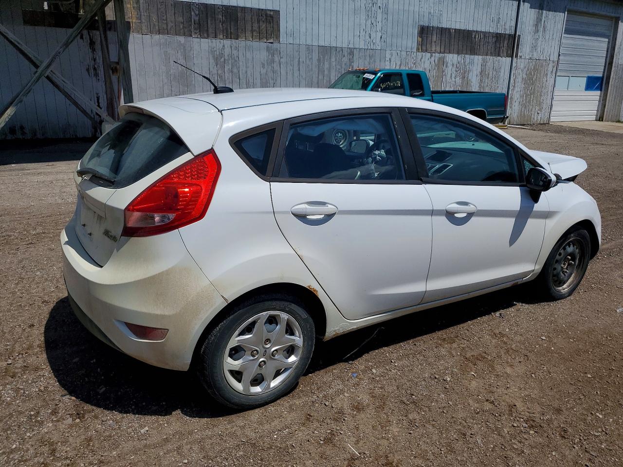 2013 Ford Fiesta Se White vin: 3FADP4EJXDM169831