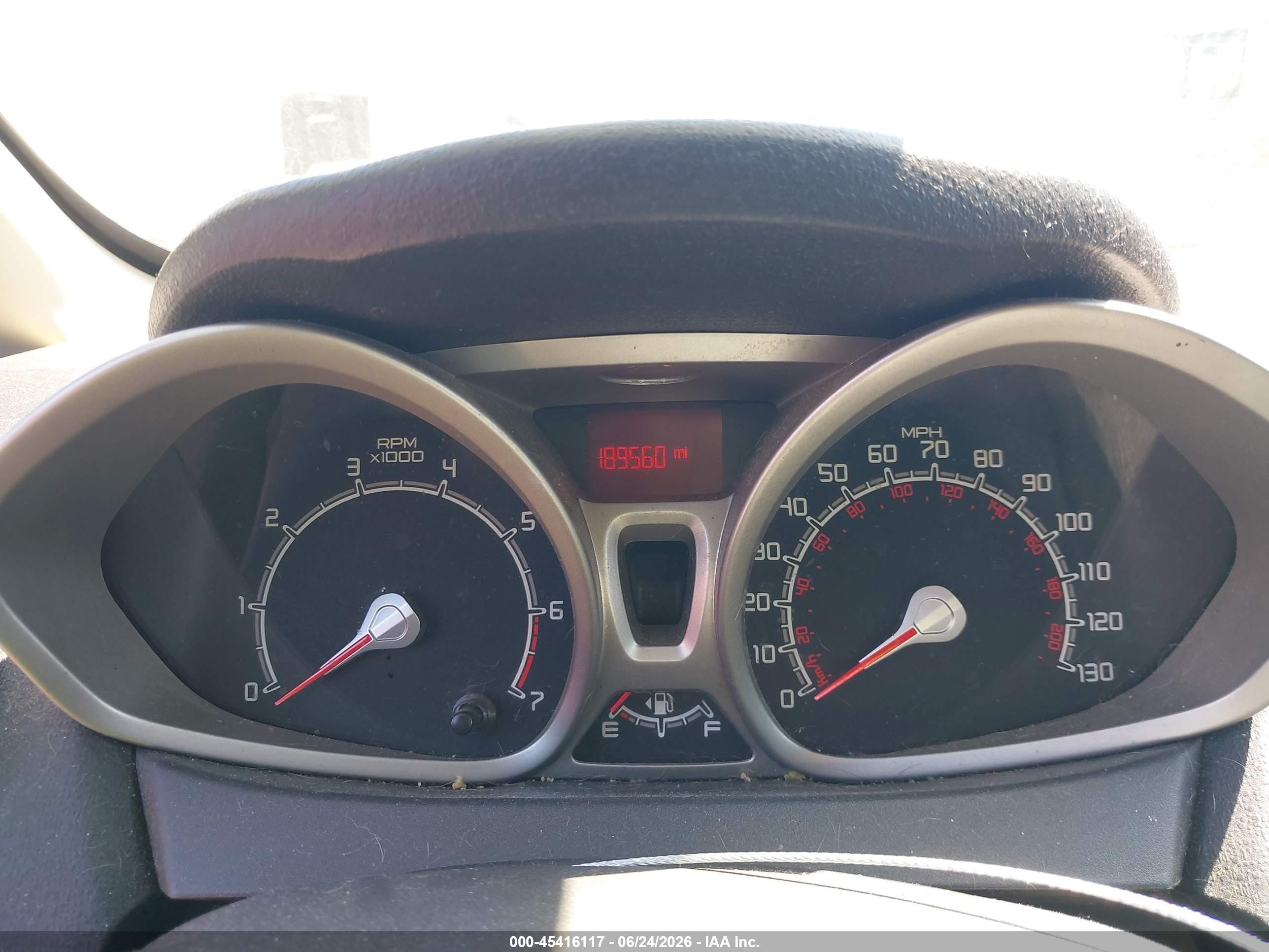 2013 Ford Fiesta Se Blue vin: 3FADP4EJXDM171885