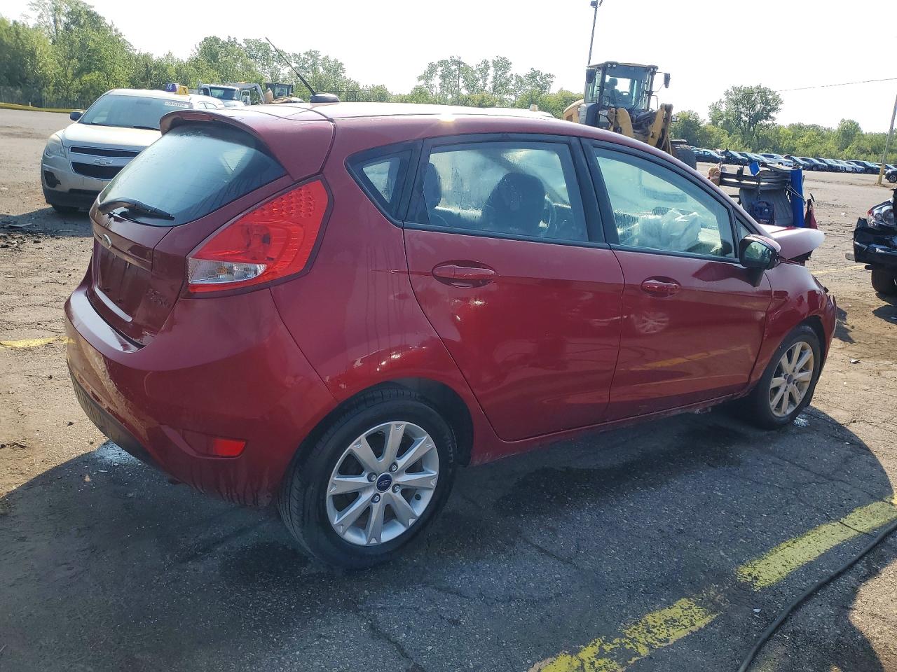 2013 Ford Fiesta Se Red vin: 3FADP4EJXDM184958