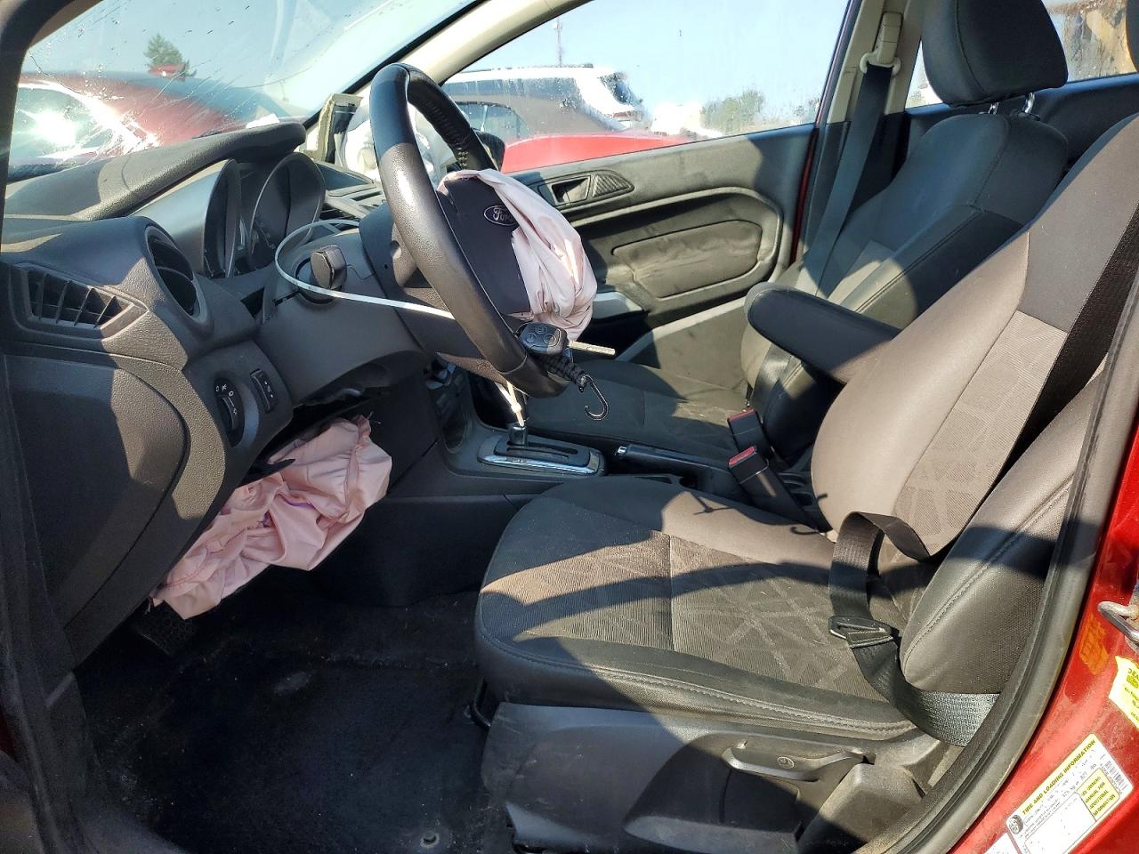 2013 Ford Fiesta Se Red vin: 3FADP4EJXDM184958