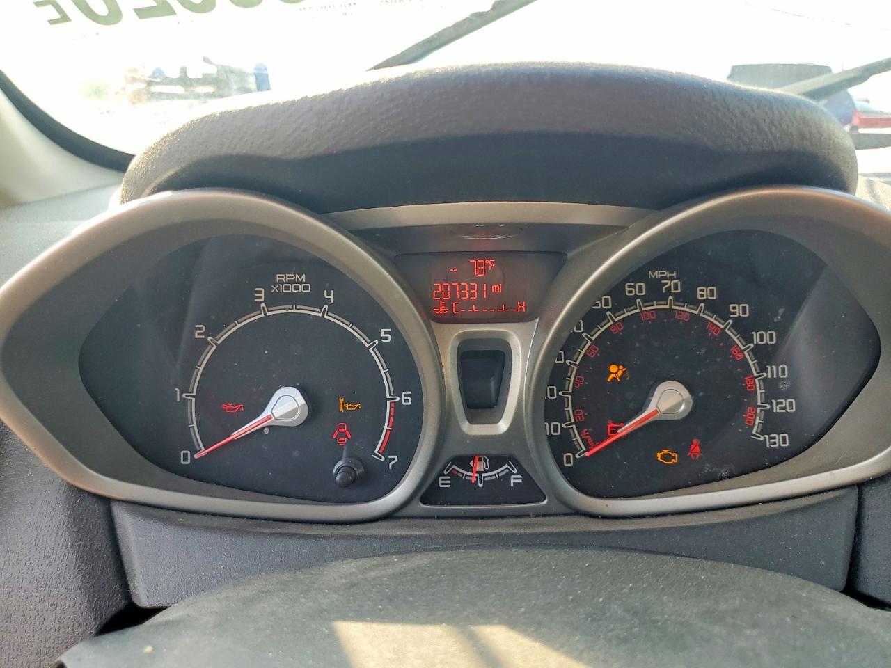 2013 Ford Fiesta Se Red vin: 3FADP4EJXDM184958
