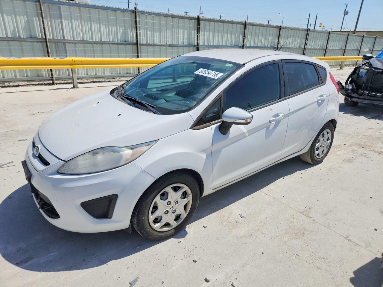 2013 Ford Fiesta Se White vin: 3FADP4EJXDM204352