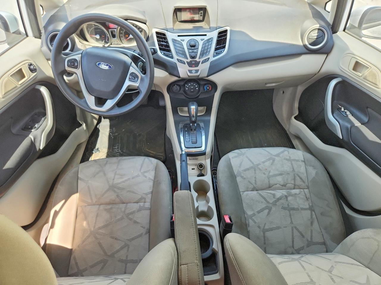 2013 Ford Fiesta Se White vin: 3FADP4EJXDM204352