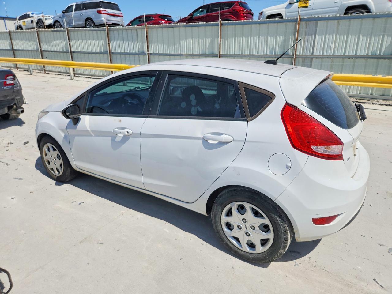 2013 Ford Fiesta Se White vin: 3FADP4EJXDM204352