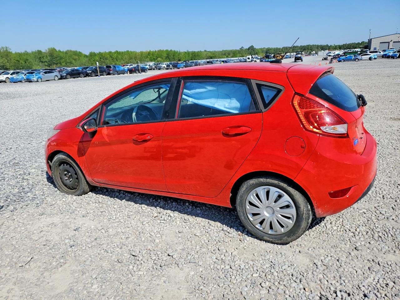 2013 Ford Fiesta Se Red vin: 3FADP4EJXDM214606