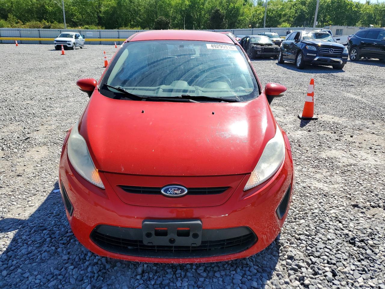 2013 Ford Fiesta Se Red vin: 3FADP4EJXDM214606