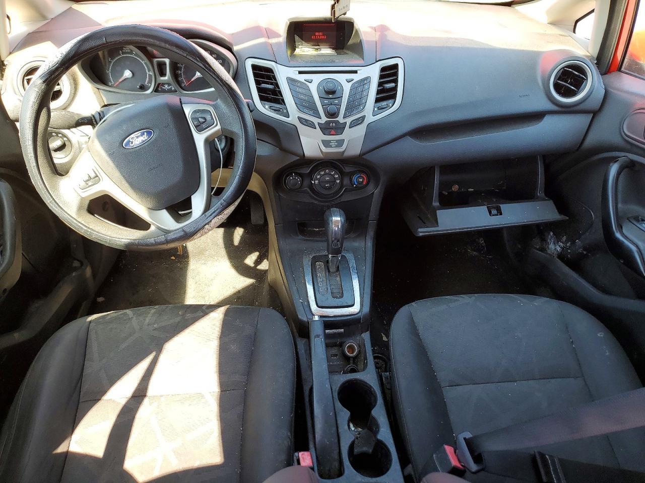 2013 Ford Fiesta Se Red vin: 3FADP4EJXDM214606