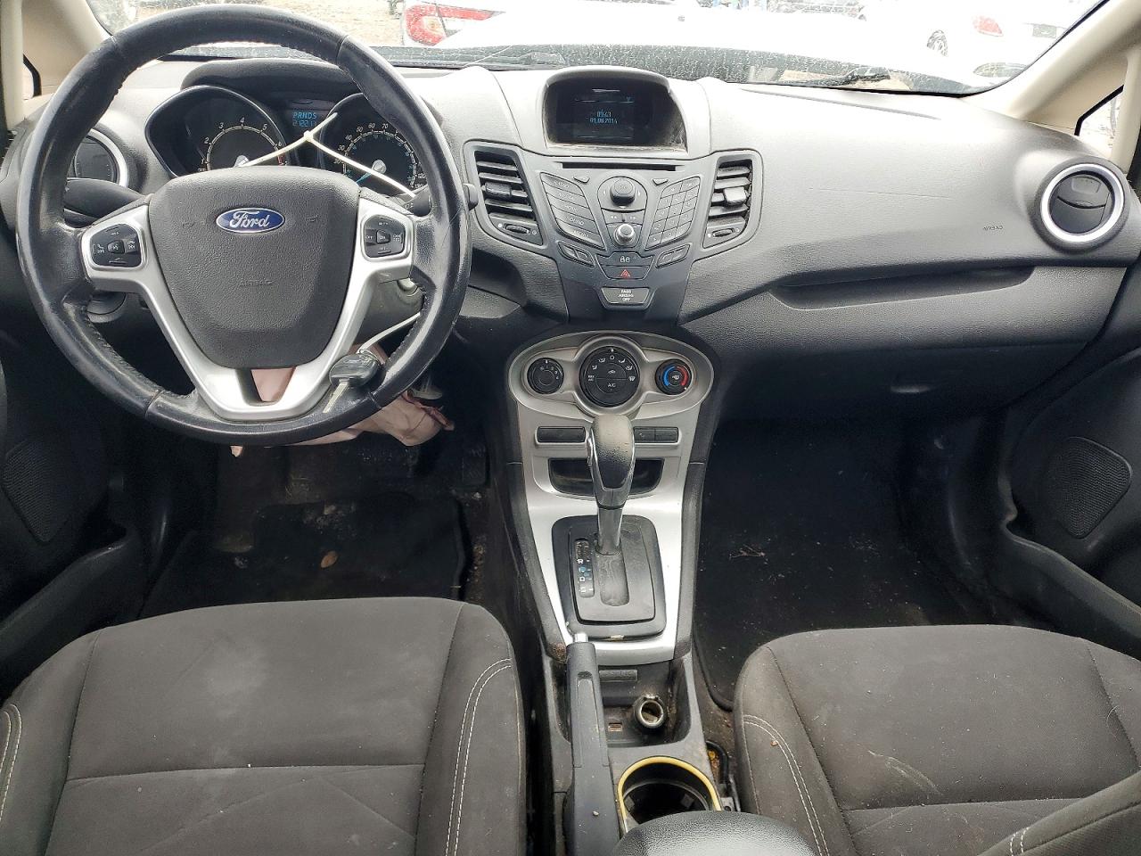 2014 Ford Fiesta Se Silver vin: 3FADP4EJXEM111591
