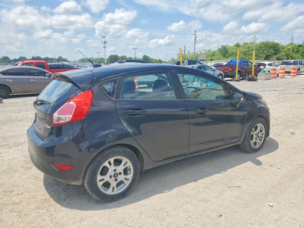 2014 Ford Fiesta Se Black vin: 3FADP4EJXEM139861