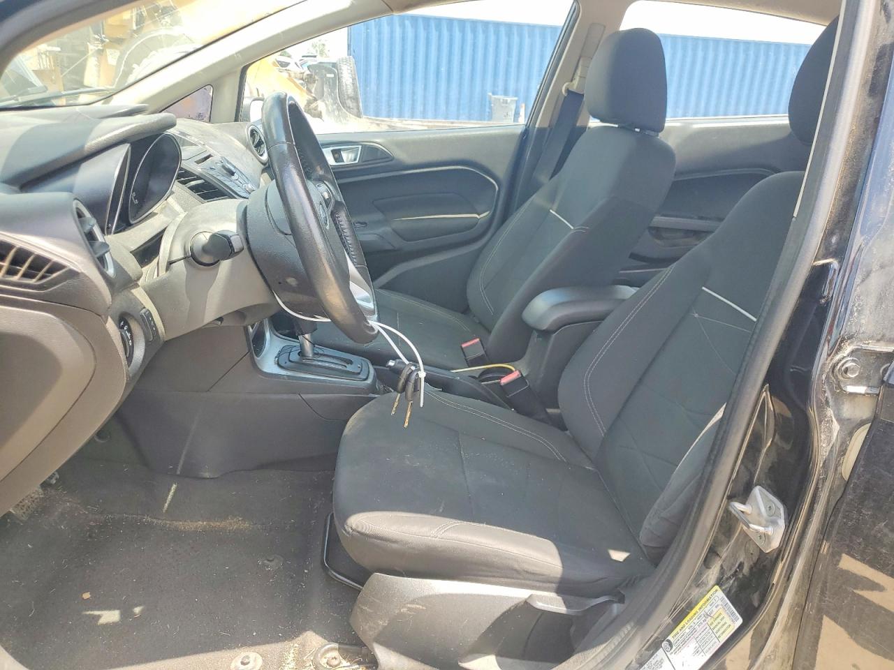 2014 Ford Fiesta Se Black vin: 3FADP4EJXEM139861