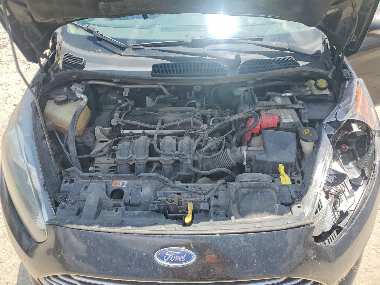 2014 Ford Fiesta Se Black vin: 3FADP4EJXEM139861