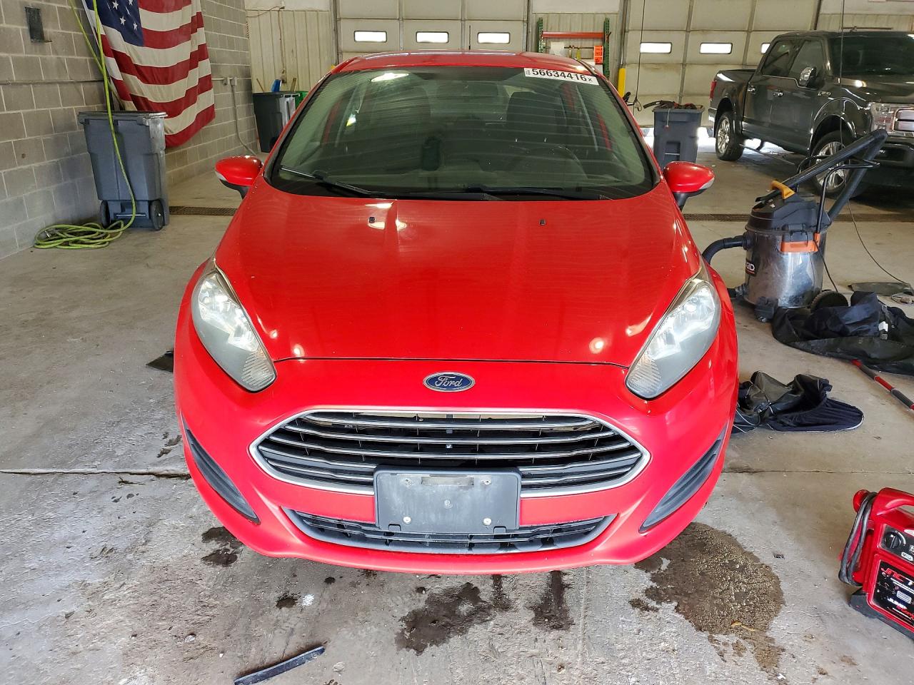 2014 Ford Fiesta Se Red vin: 3FADP4EJXEM228328