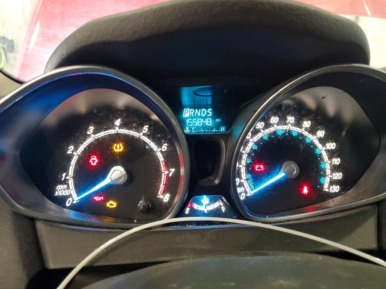 2014 Ford Fiesta Se Red vin: 3FADP4EJXEM228328