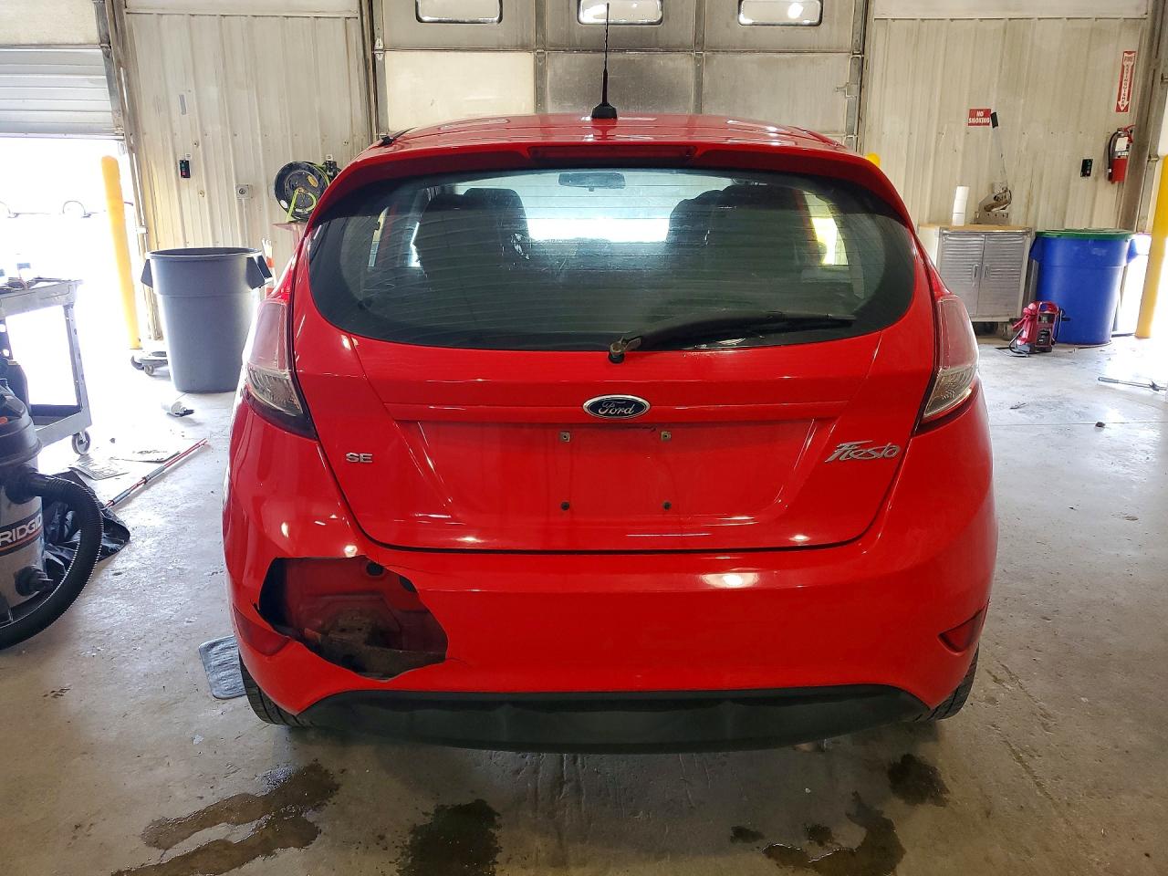 2014 Ford Fiesta Se Red vin: 3FADP4EJXEM228328