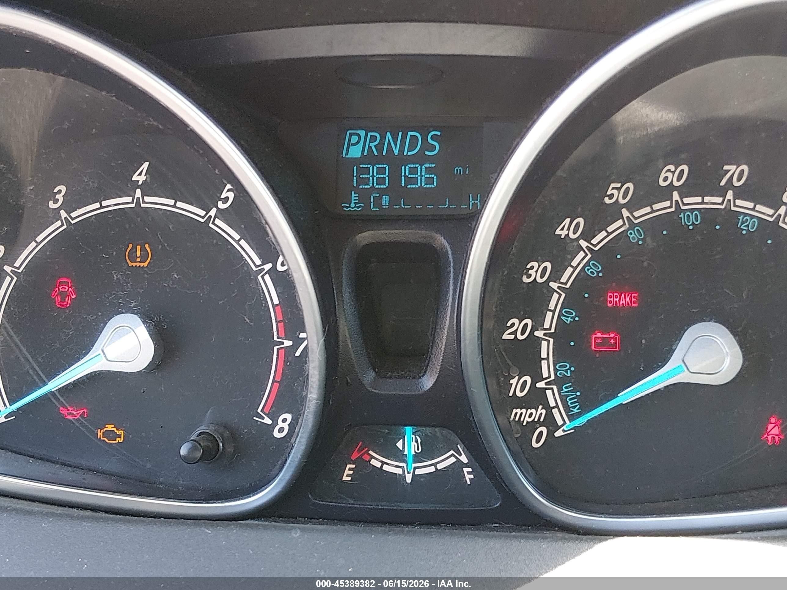 2015 Ford Fiesta Se Red vin: 3FADP4EJXFM146598