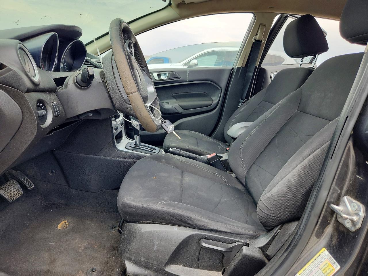 2015 Ford Fiesta Se Gray vin: 3FADP4EJXFM167161