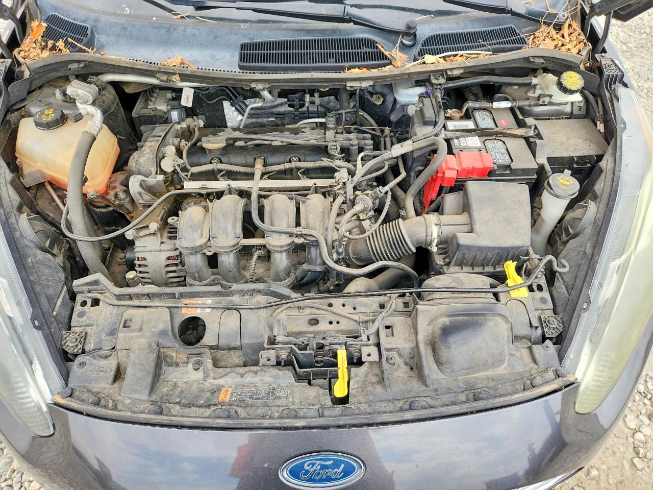 2015 Ford Fiesta Se Gray vin: 3FADP4EJXFM167161