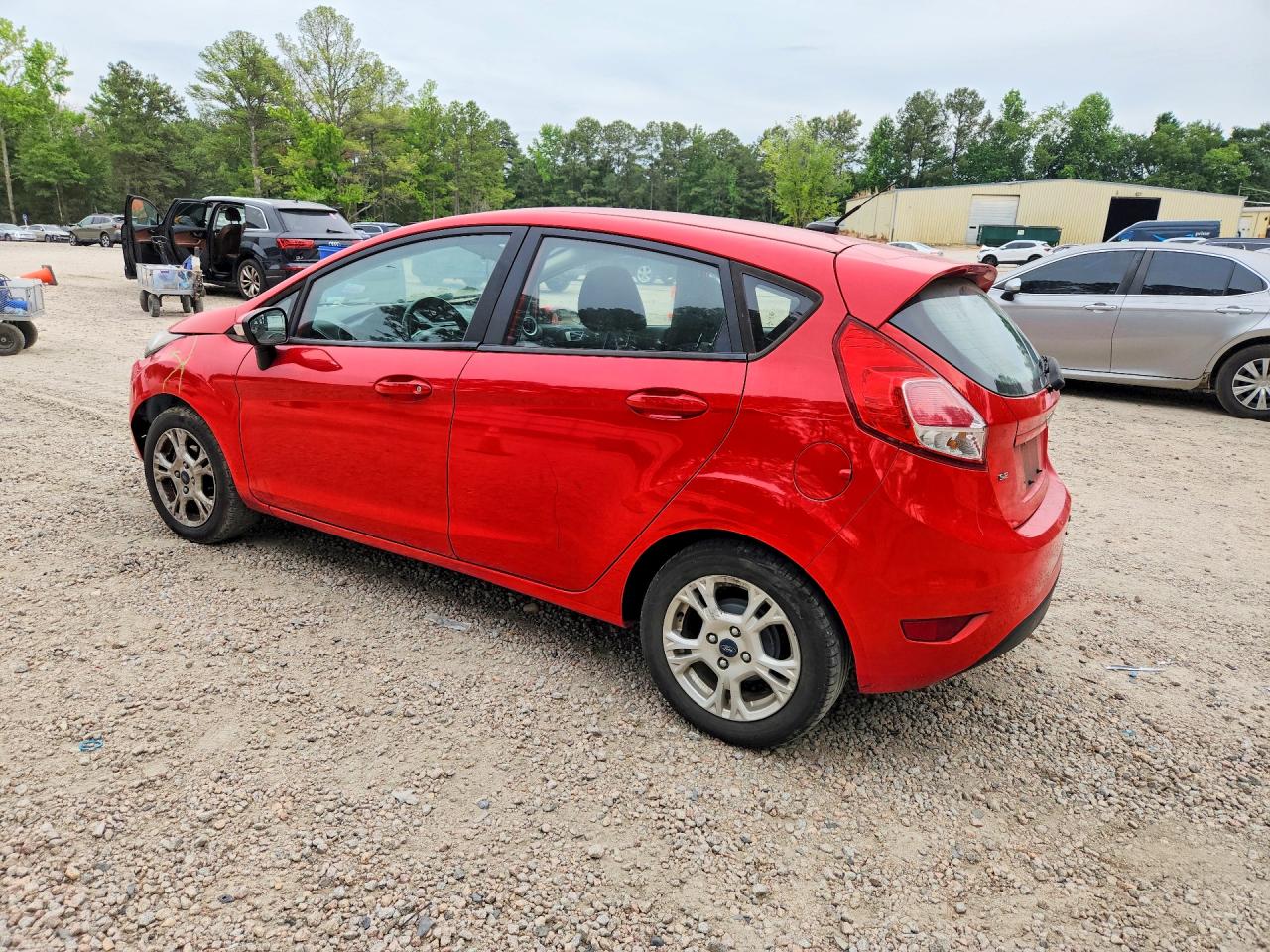2015 Ford Fiesta Se Red vin: 3FADP4EJXFM171159