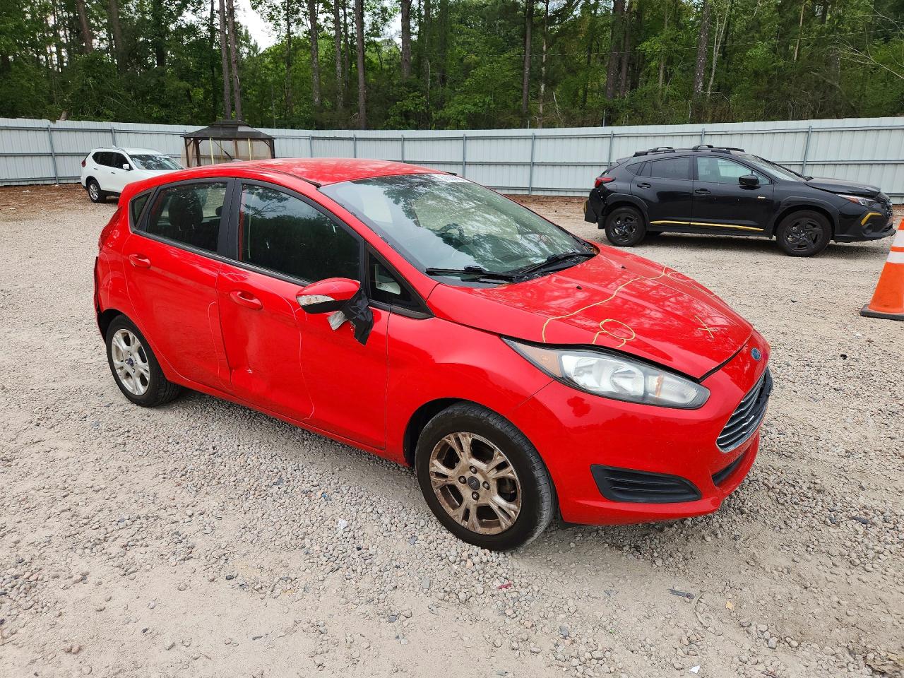 2015 Ford Fiesta Se Red vin: 3FADP4EJXFM171159