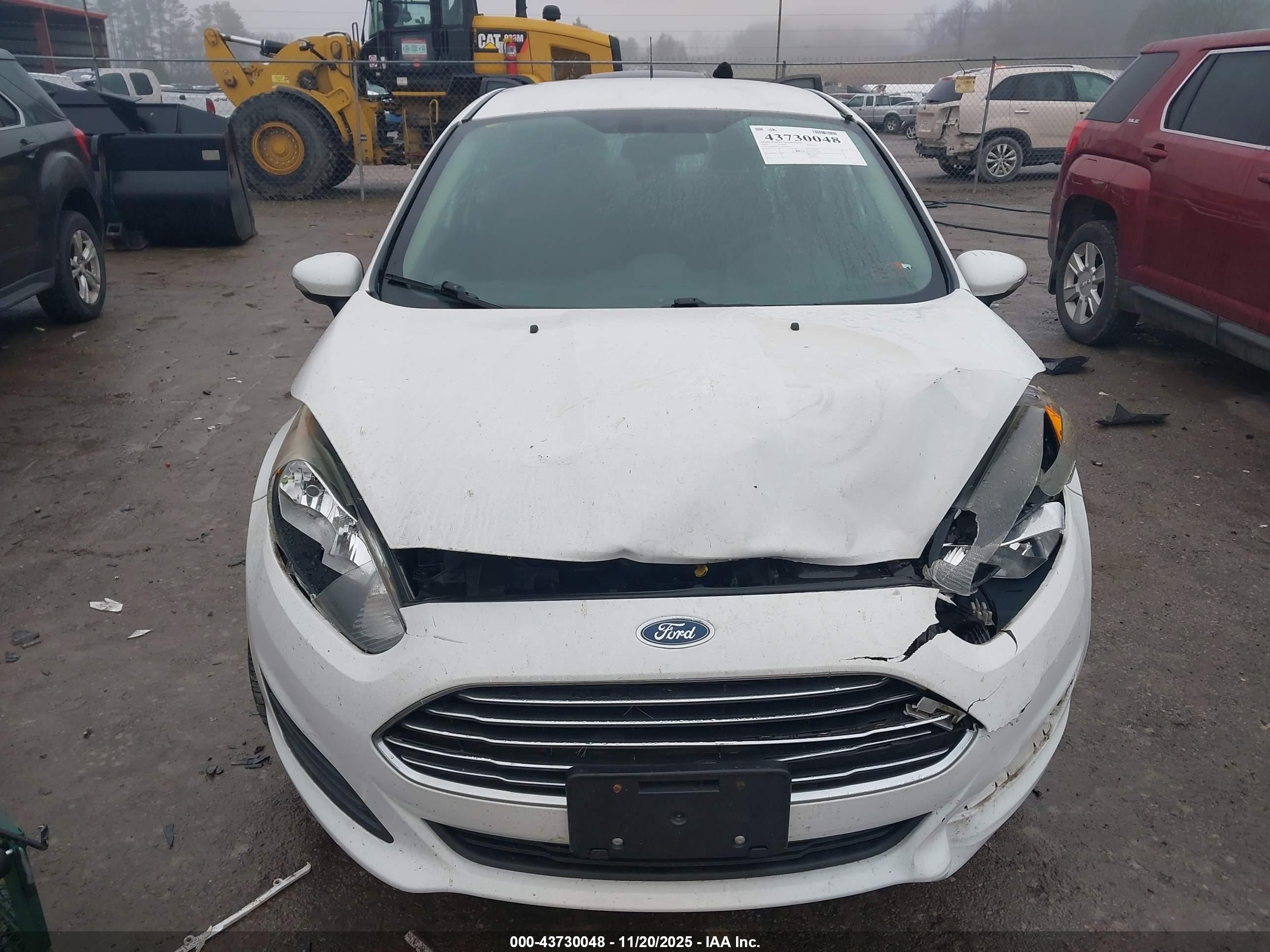 2015 Ford Fiesta Se Белый vin: 3FADP4EJXFM191850