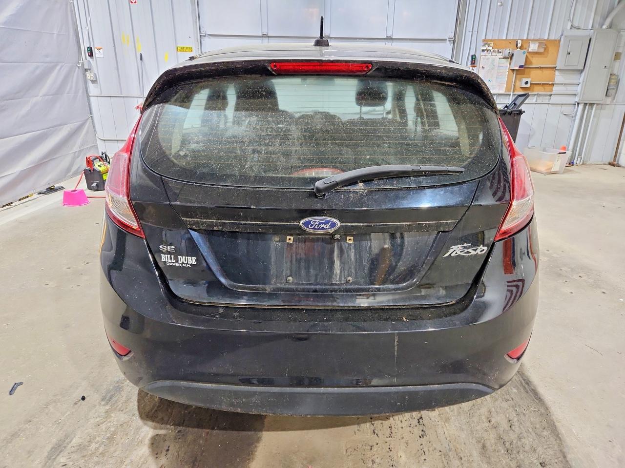 2018 Ford Fiesta Se Black vin: 3FADP4EJXJM133326