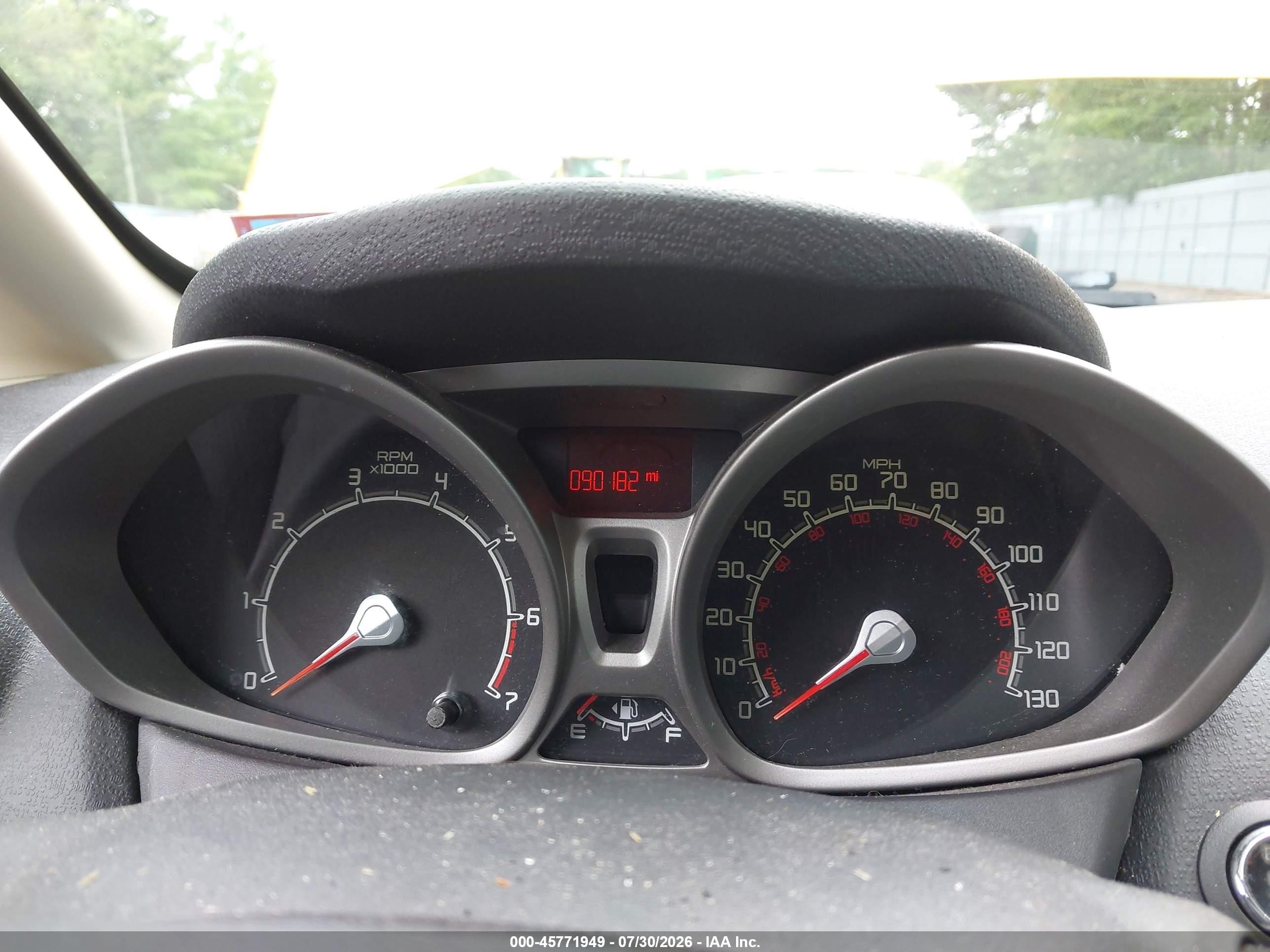 2011 Ford Fiesta Ses Yellow vin: 3FADP4FJ0BM113148
