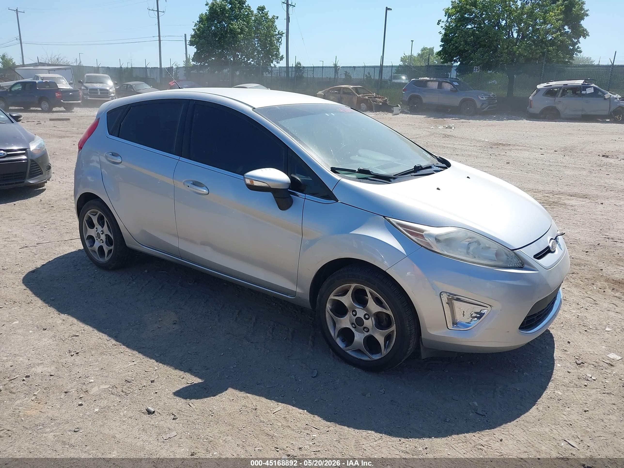2011 Ford Fiesta Ses Silver vin: 3FADP4FJ0BM147204