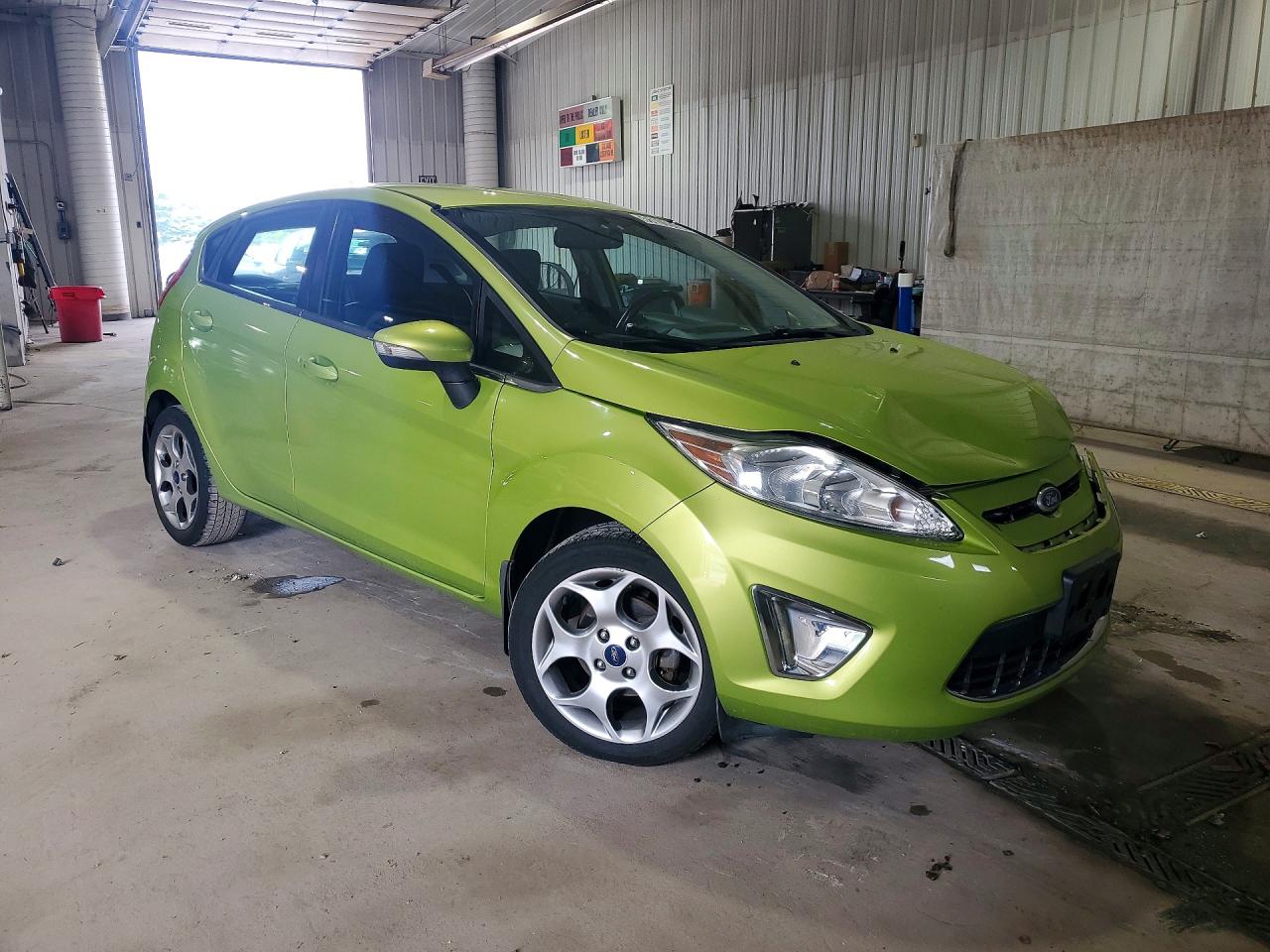 2011 Ford Fiesta Ses Green vin: 3FADP4FJ0BM159367