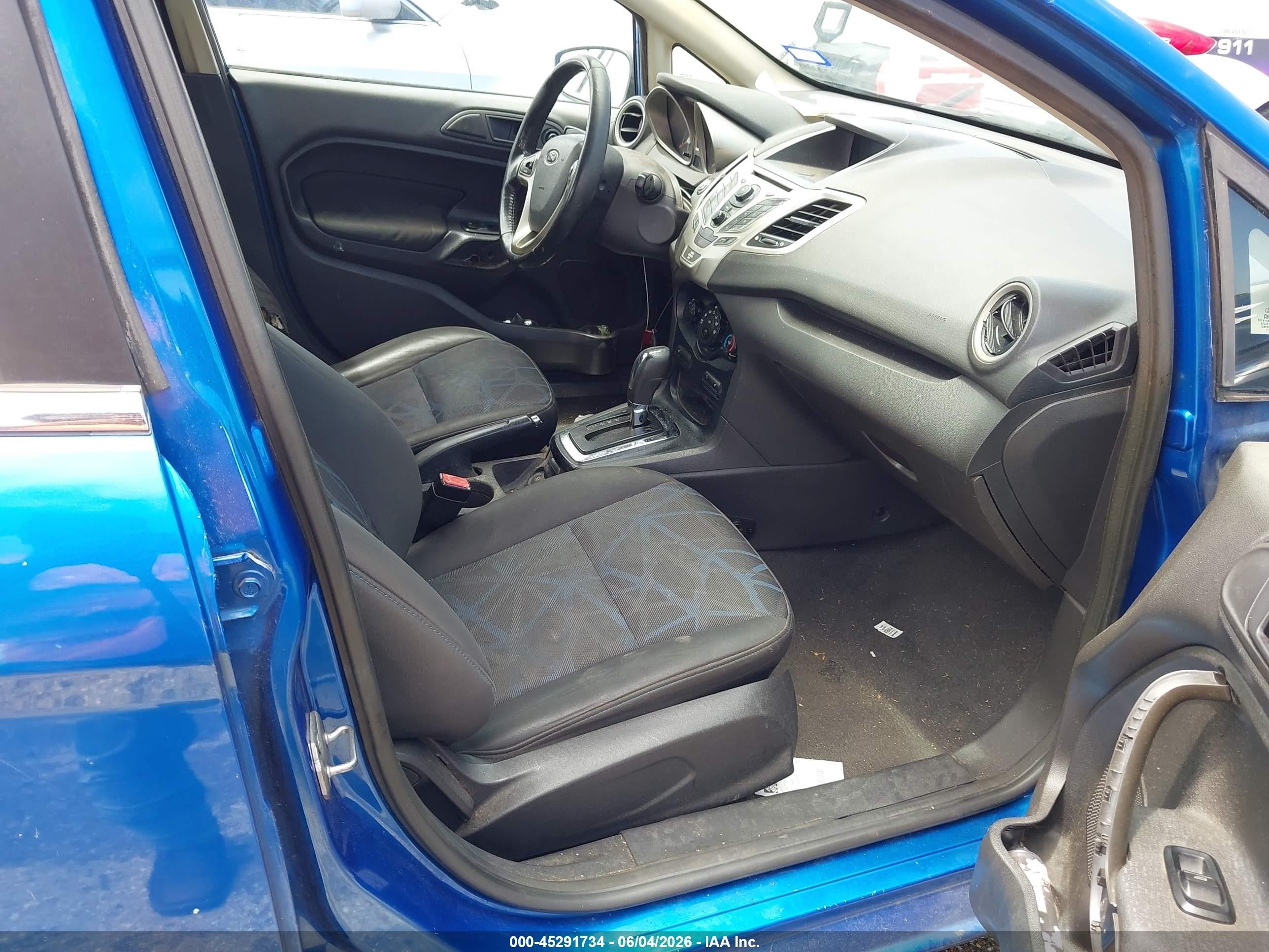 2011 Ford Fiesta Ses Blue vin: 3FADP4FJ0BM221477