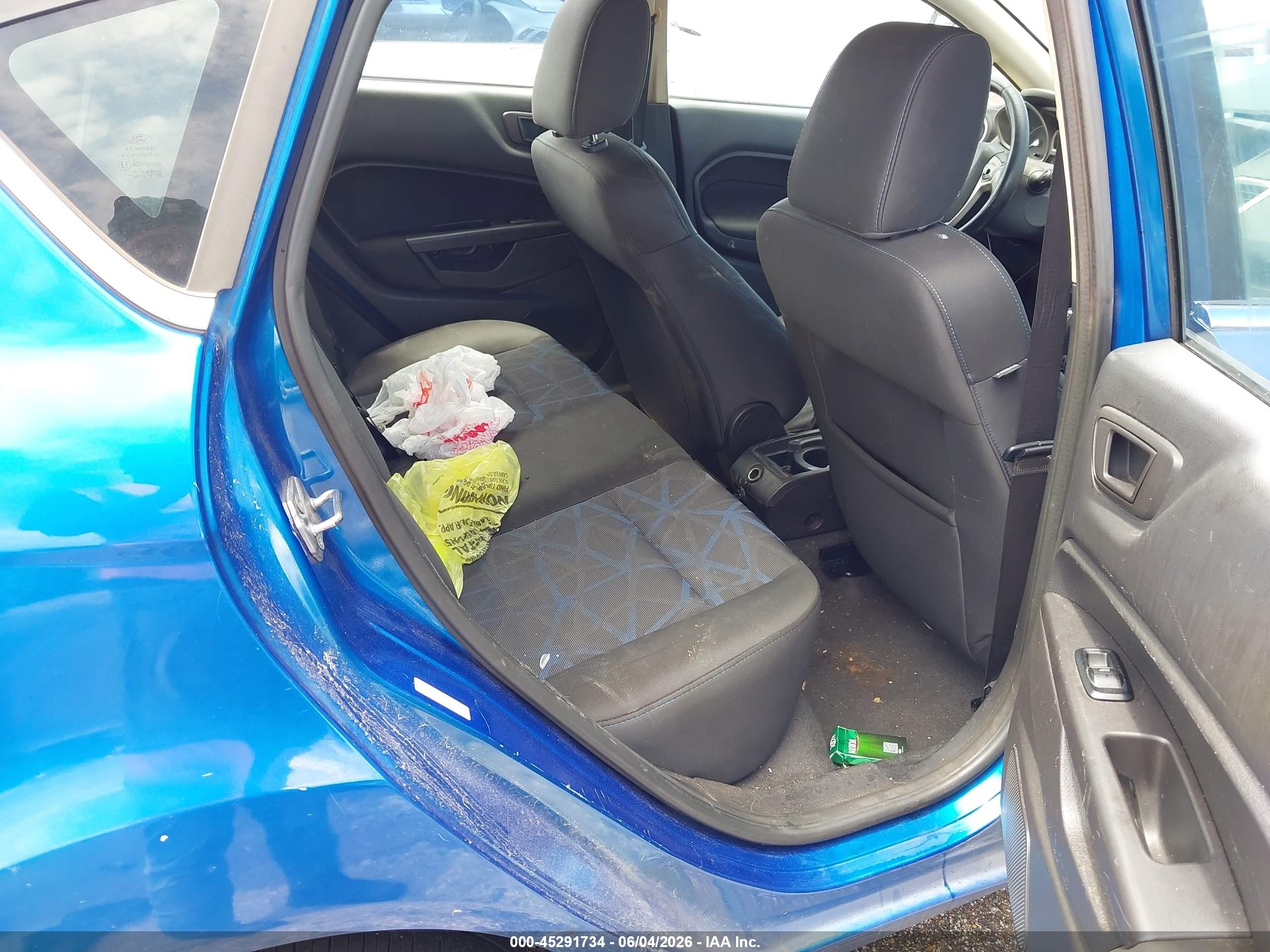 2011 Ford Fiesta Ses Blue vin: 3FADP4FJ0BM221477
