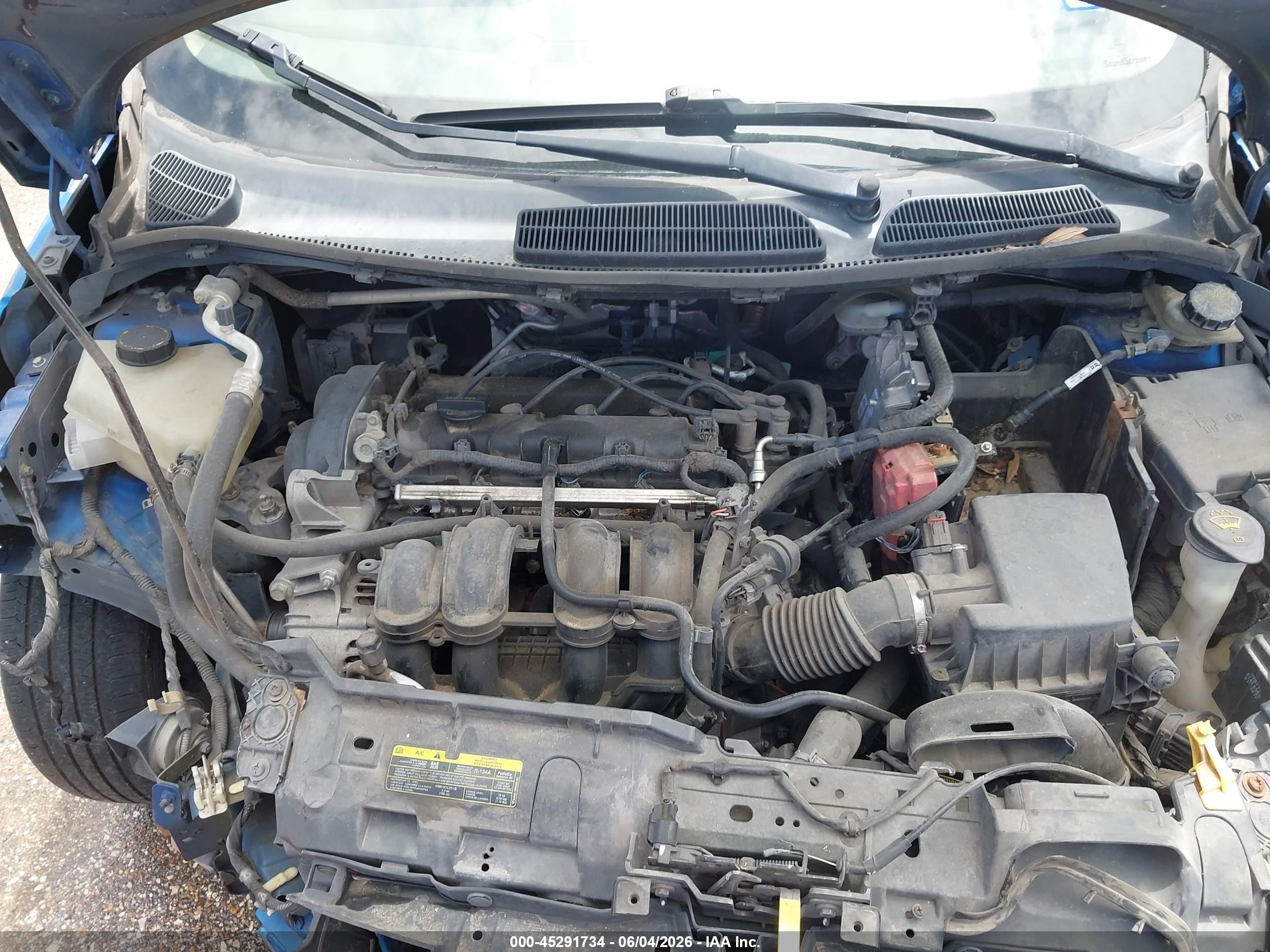 2011 Ford Fiesta Ses Blue vin: 3FADP4FJ0BM221477