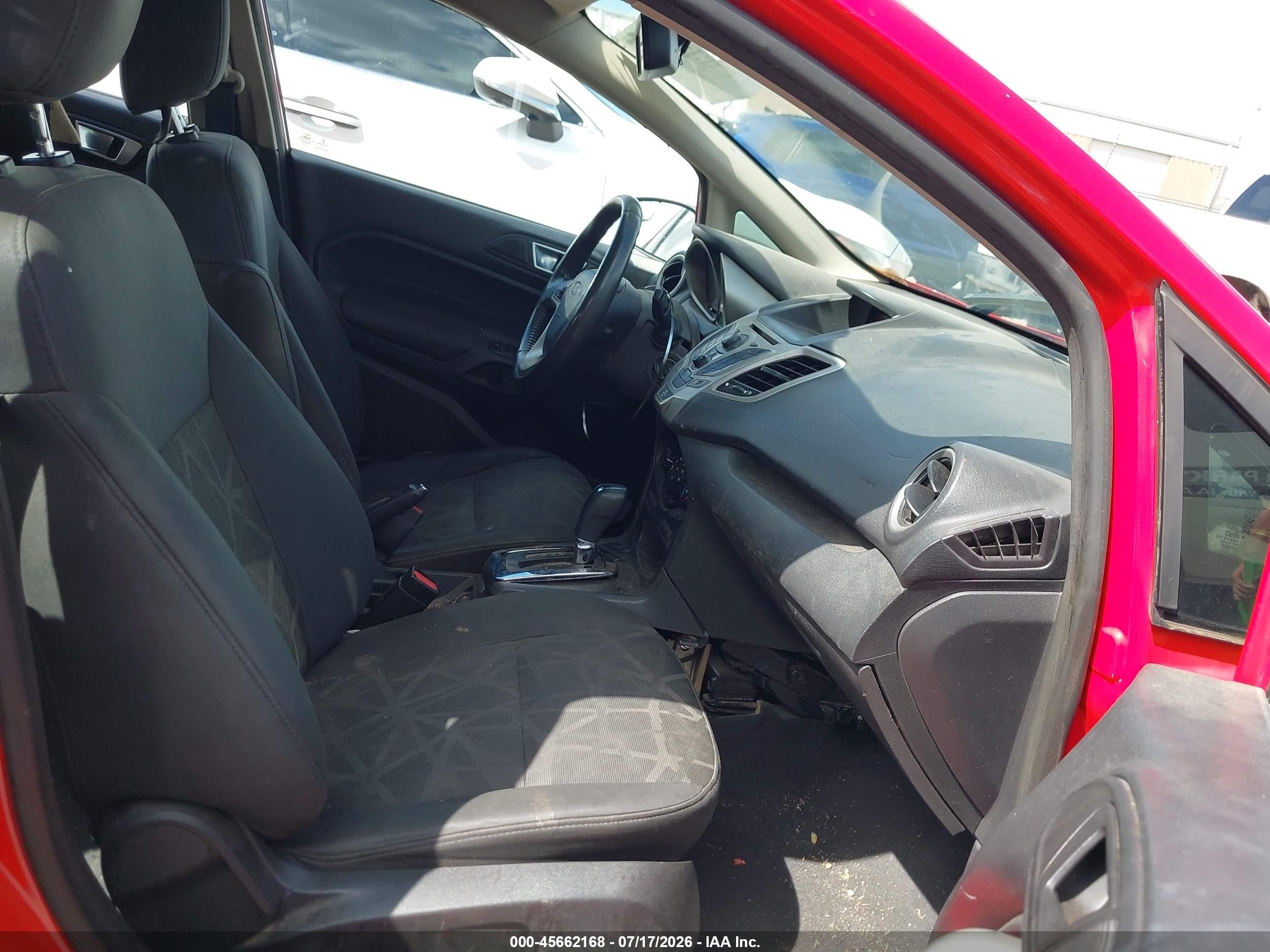2012 Ford Fiesta Ses Red vin: 3FADP4FJ0CM103799