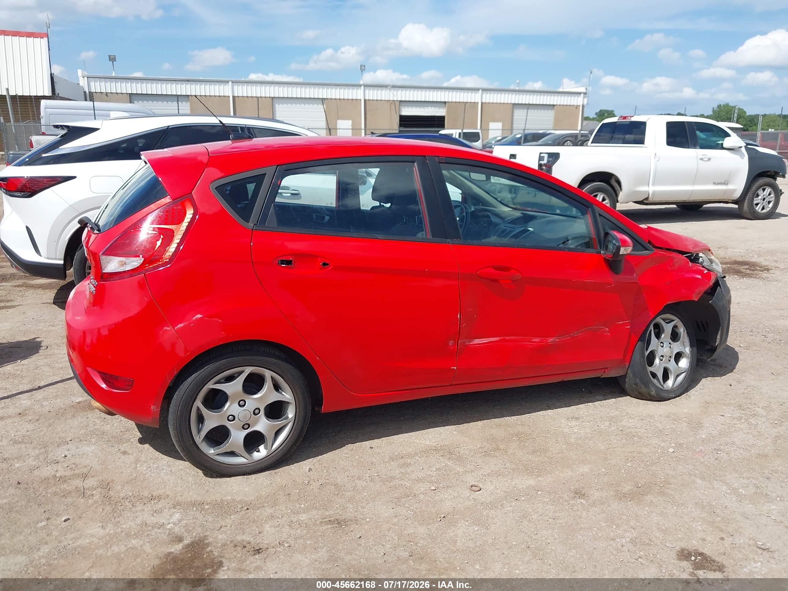 2012 Ford Fiesta Ses Red vin: 3FADP4FJ0CM103799