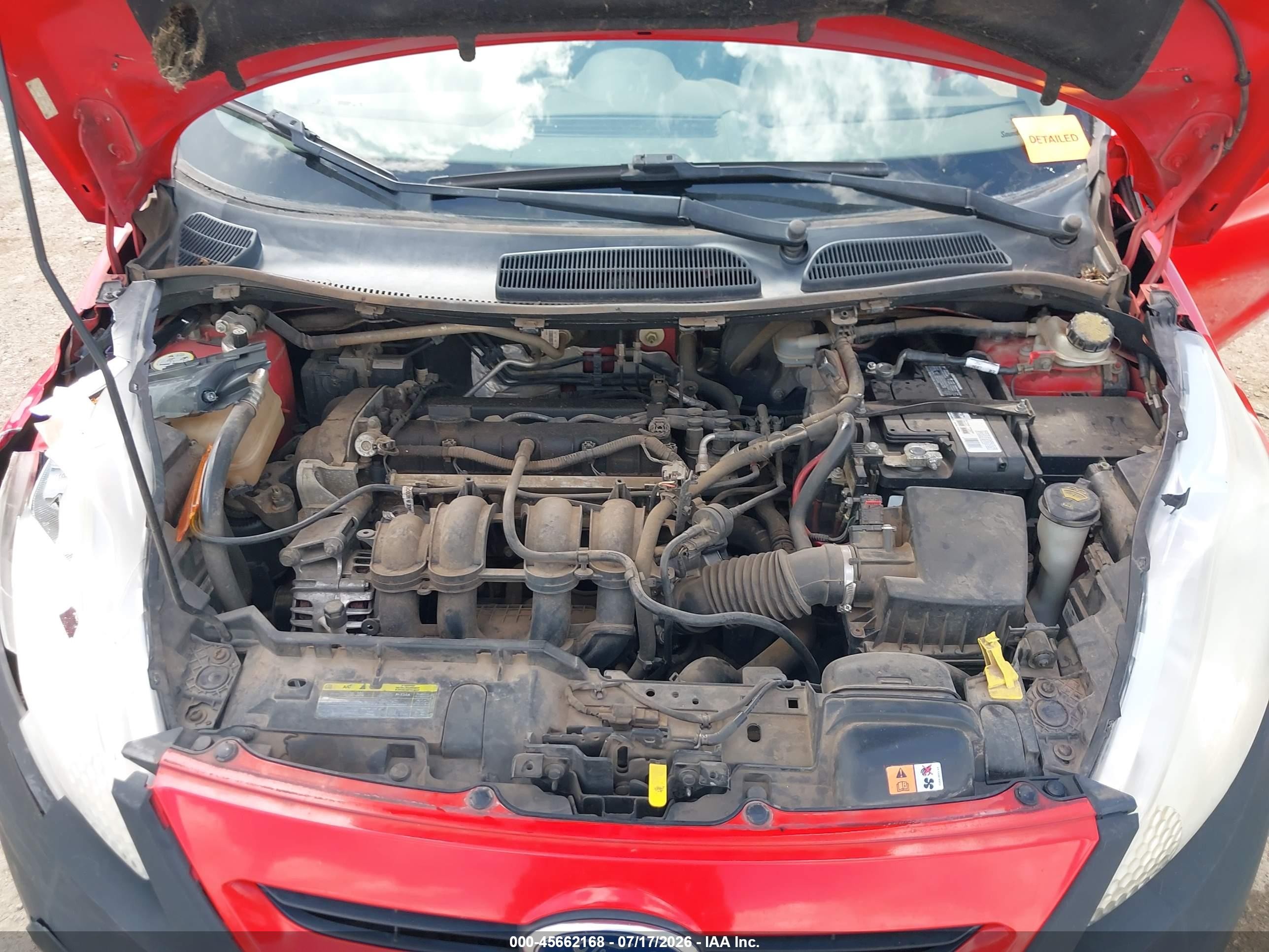 2012 Ford Fiesta Ses Red vin: 3FADP4FJ0CM103799
