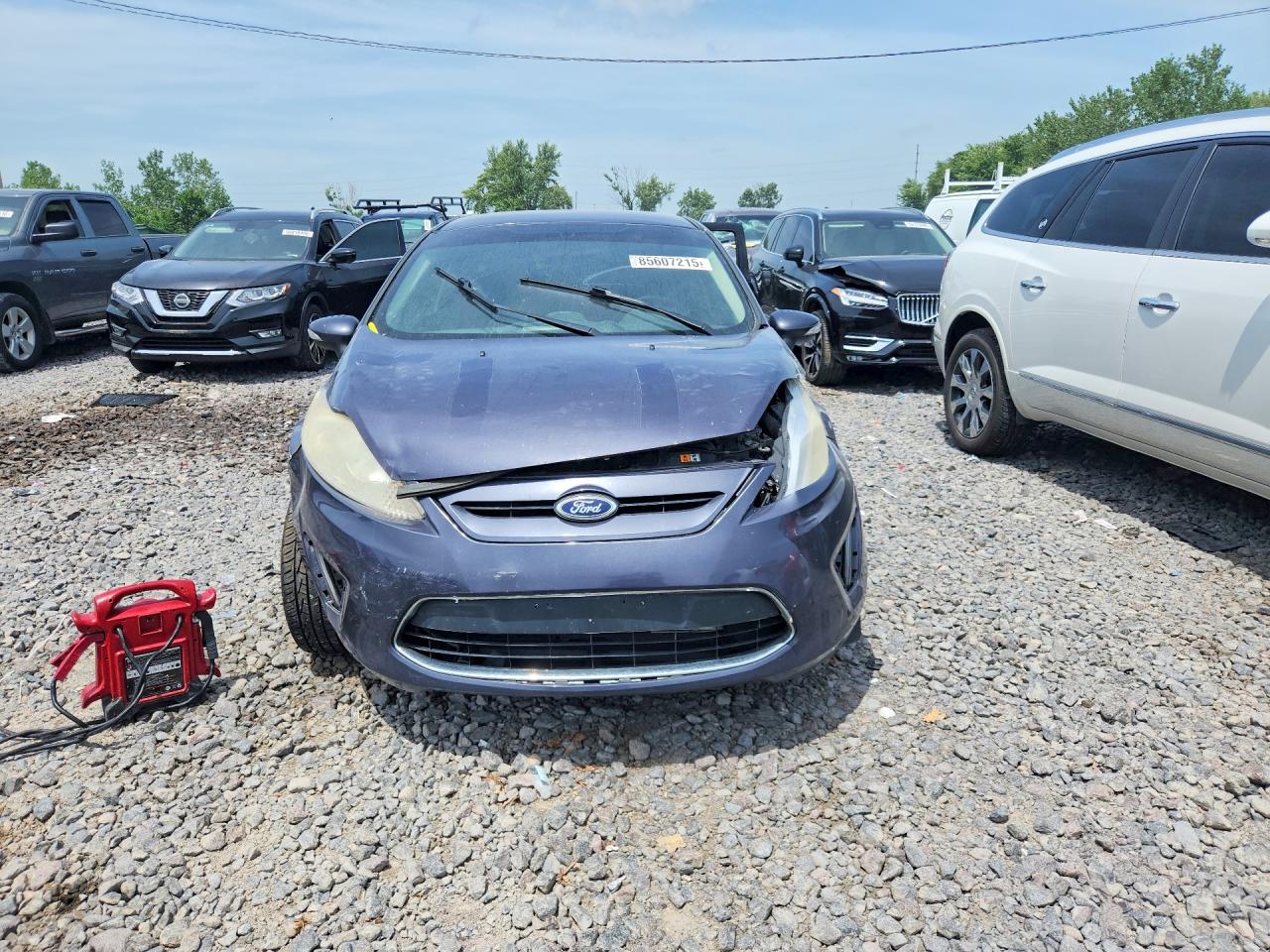 2012 Ford Fiesta Ses Gray vin: 3FADP4FJ0CM196565