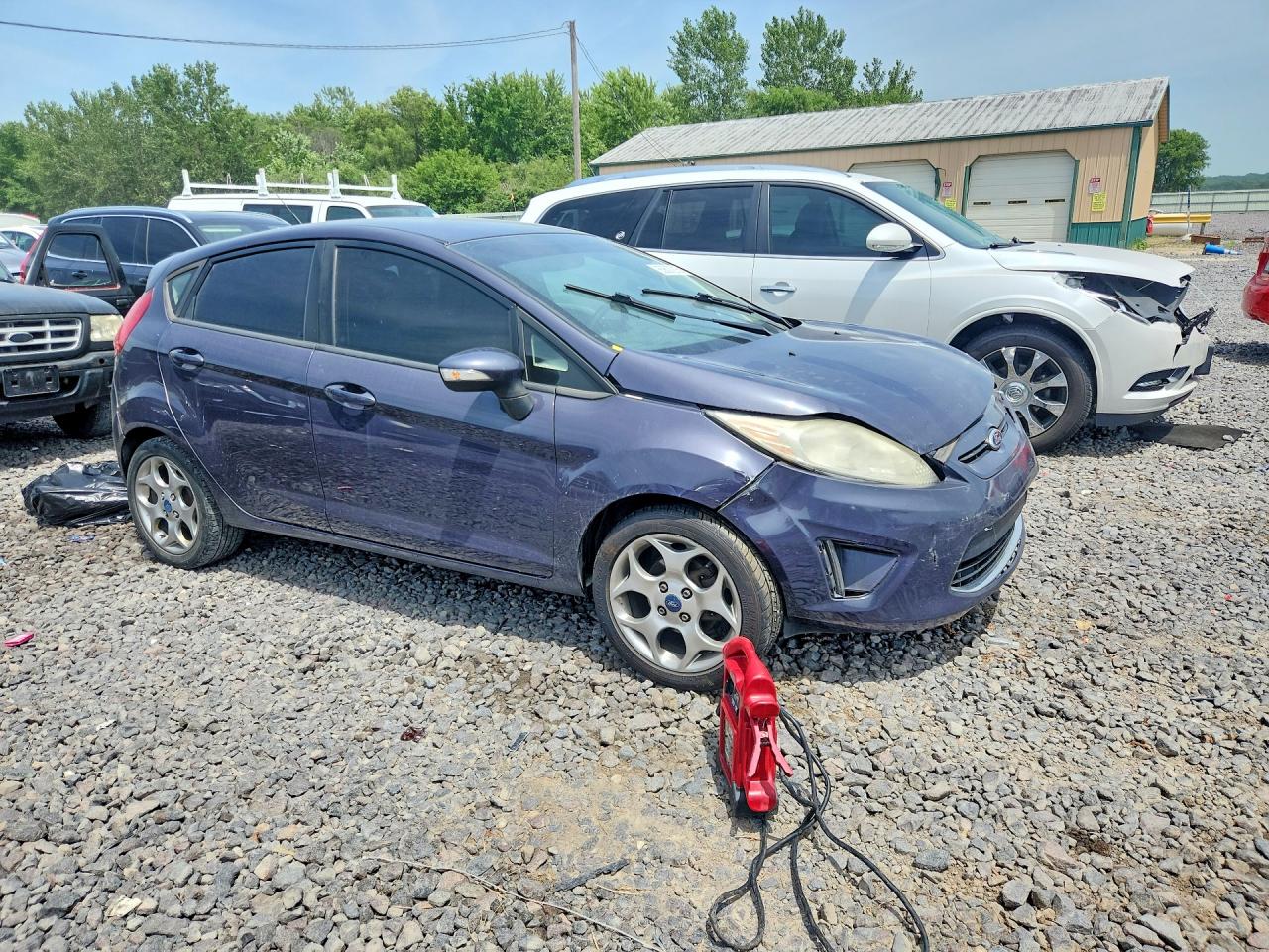 2012 Ford Fiesta Ses Gray vin: 3FADP4FJ0CM196565