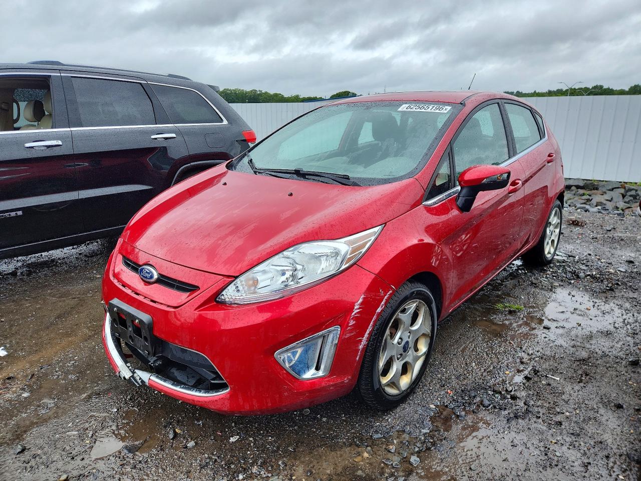 2011 Ford Fiesta Ses Red vin: 3FADP4FJ1BM153061