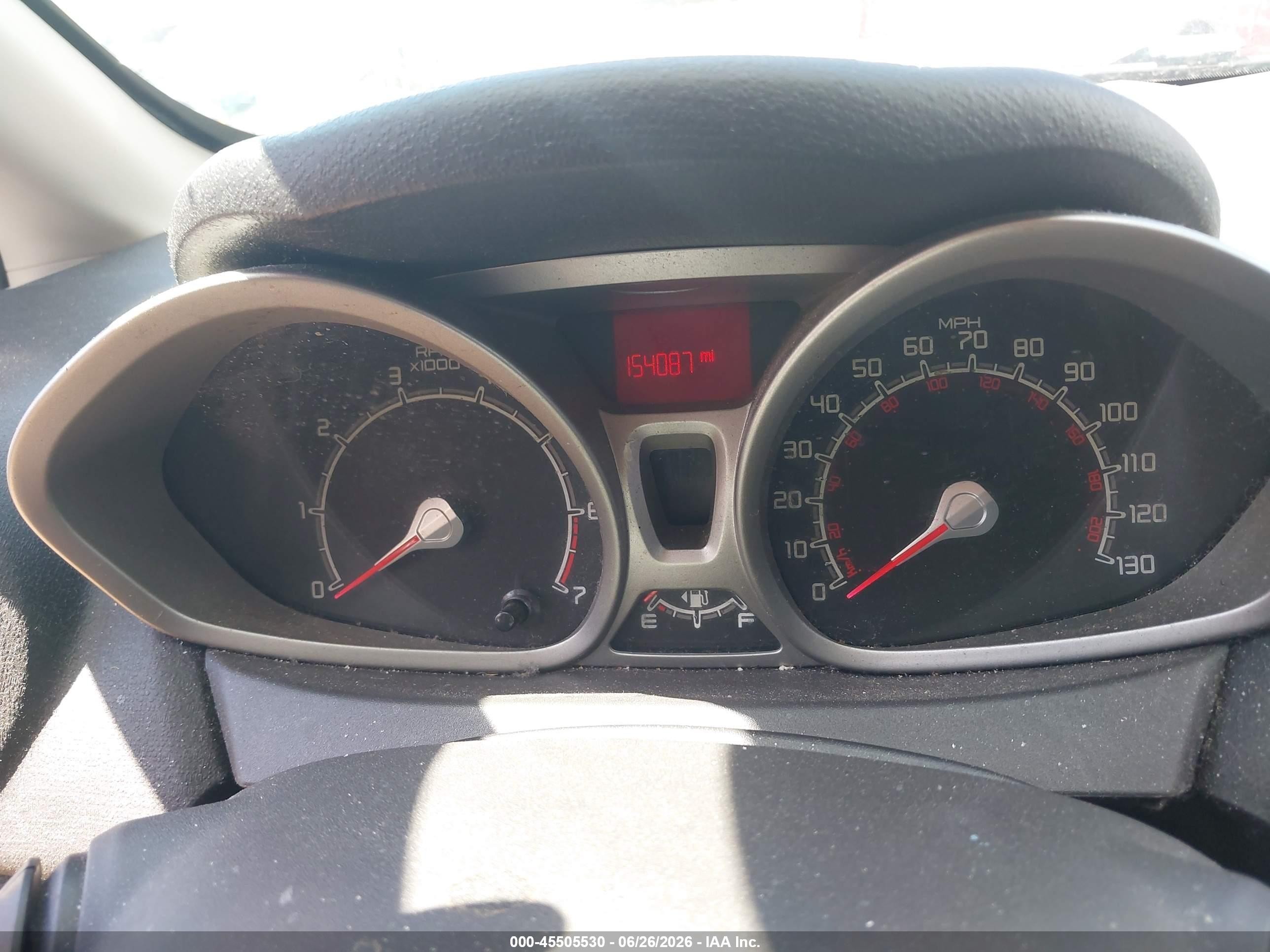 2011 Ford Fiesta Ses Black vin: 3FADP4FJ1BM167865