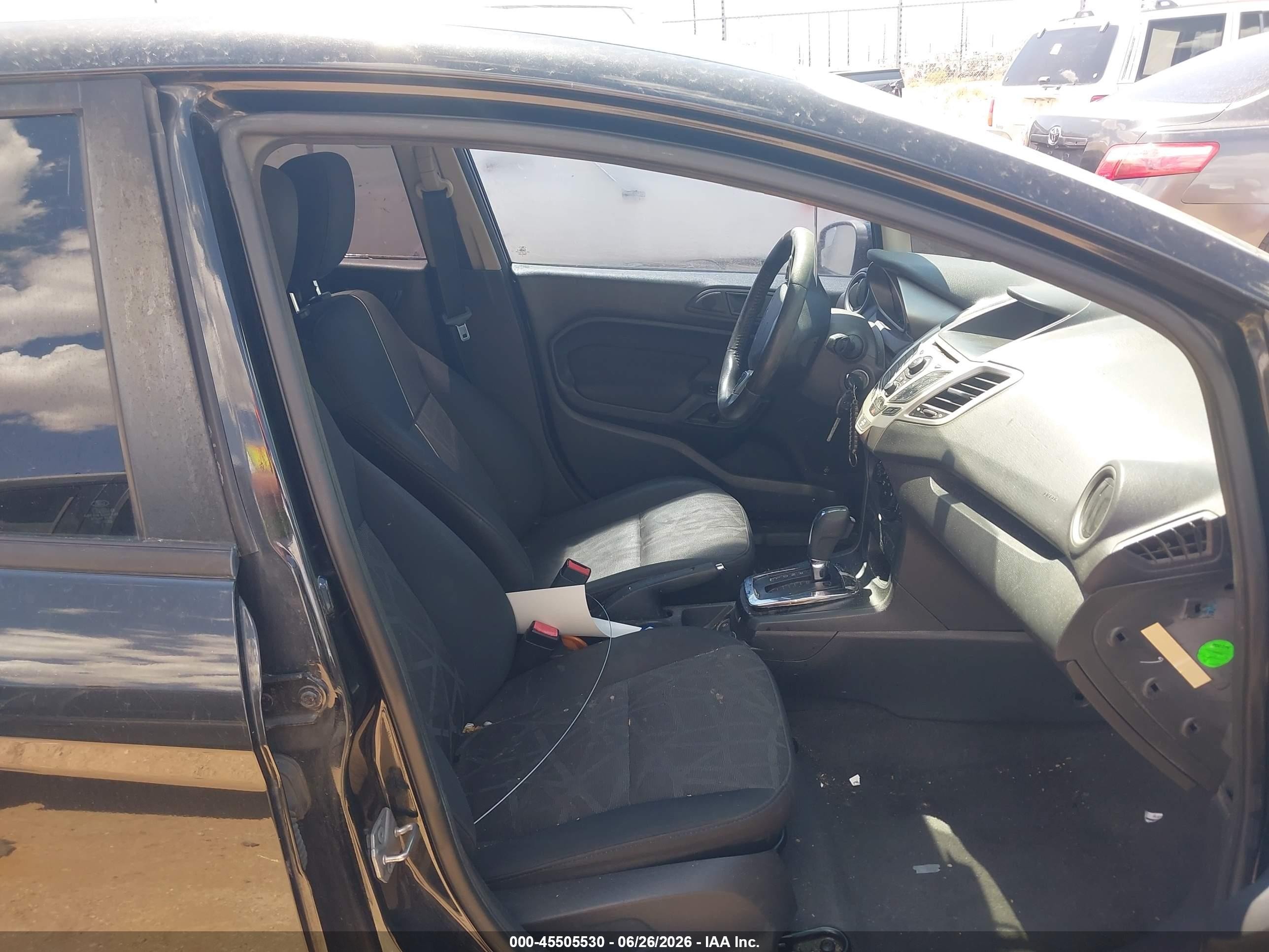 2011 Ford Fiesta Ses Black vin: 3FADP4FJ1BM167865