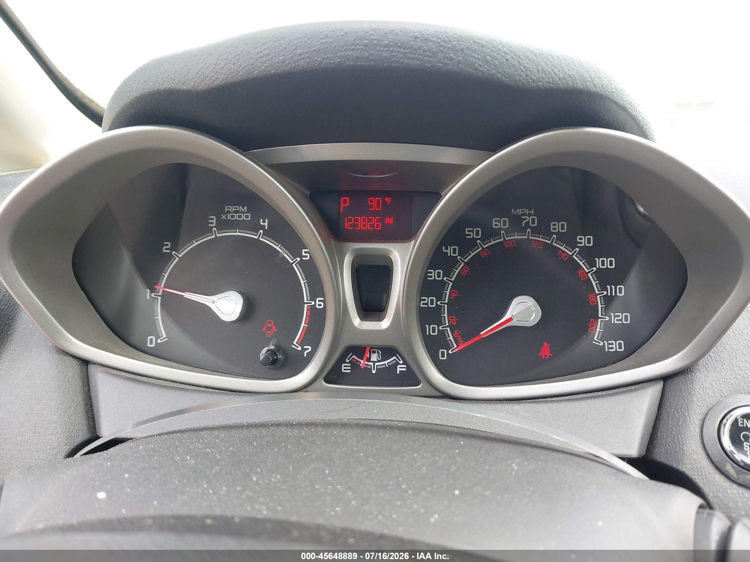 2011 Ford Fiesta Ses White vin: 3FADP4FJ1BM171009