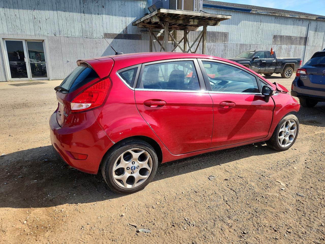 2011 Ford Fiesta Ses Red vin: 3FADP4FJ1BM171396