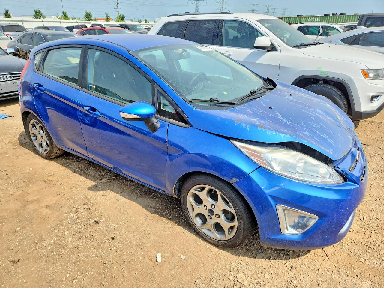 2011 Ford Fiesta Ses Blue vin: 3FADP4FJ1BM176890