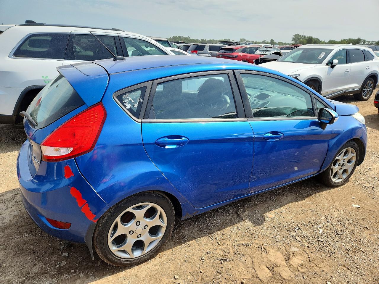 2011 Ford Fiesta Ses Blue vin: 3FADP4FJ1BM176890