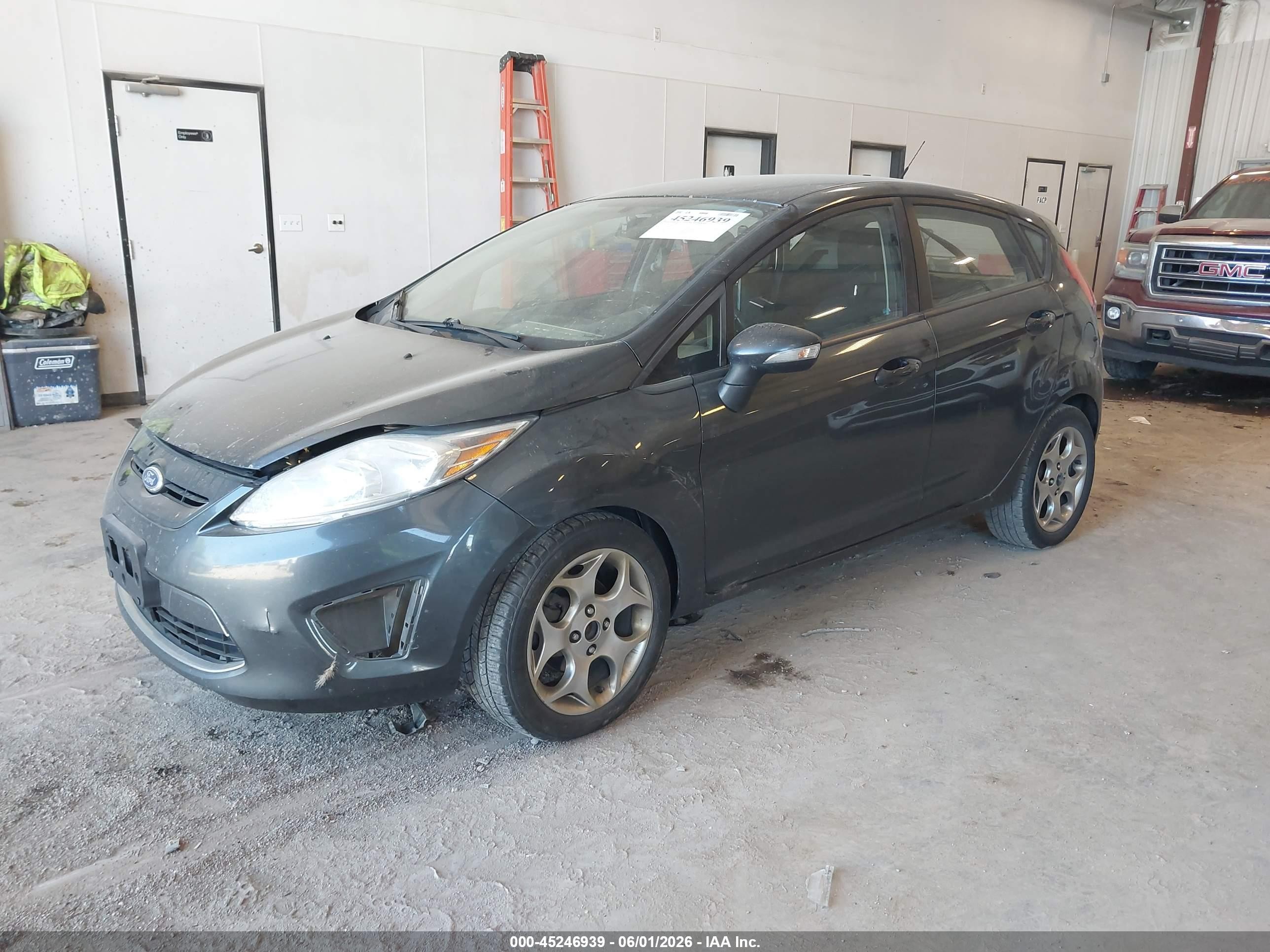 2011 Ford Fiesta Ses Blue vin: 3FADP4FJ1BM177571
